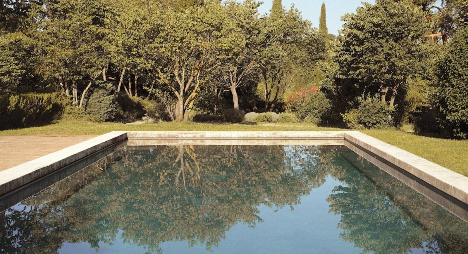 Le Galinier, the pool