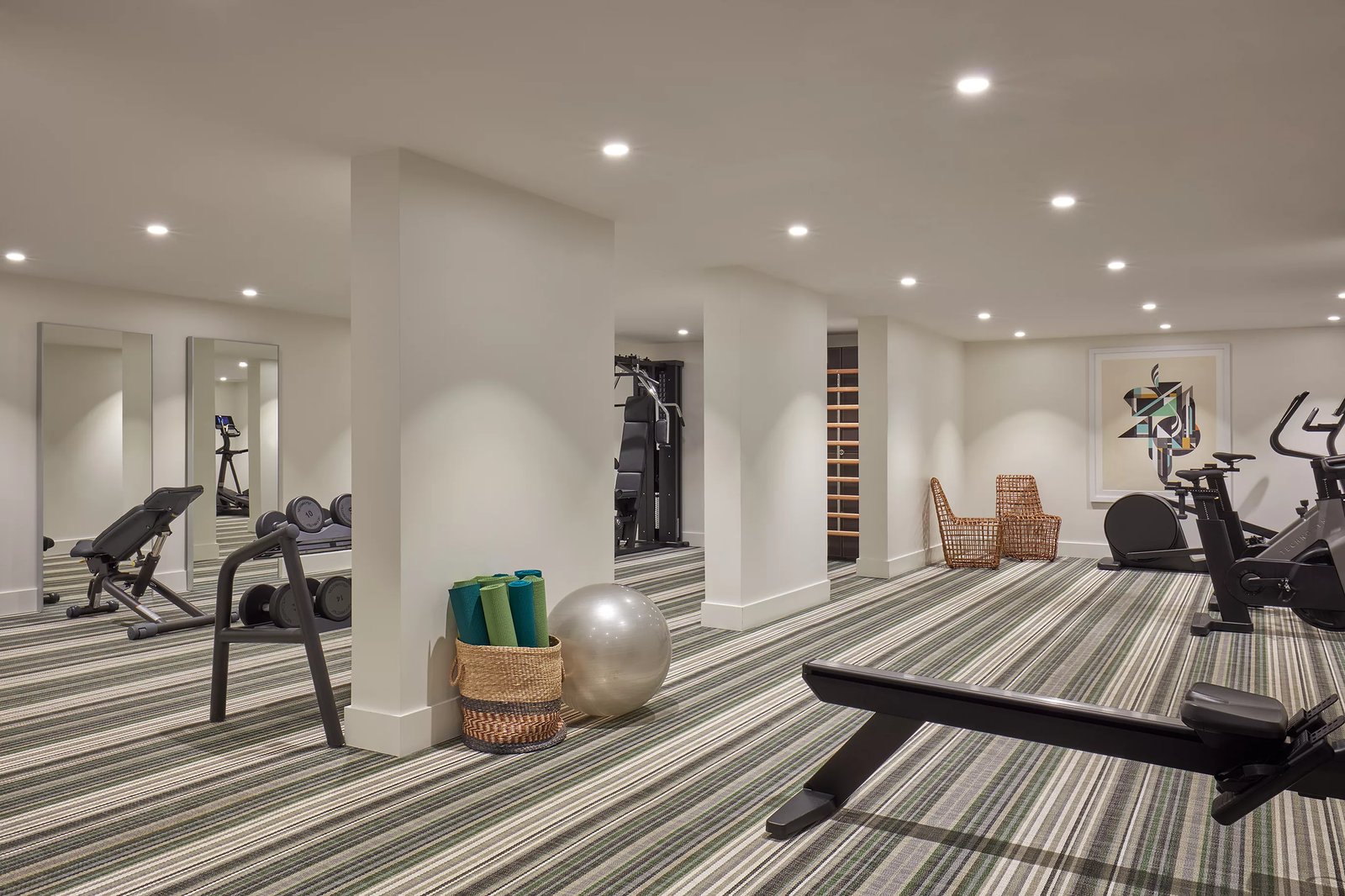 Kimpton De Witt Hotel, the gym