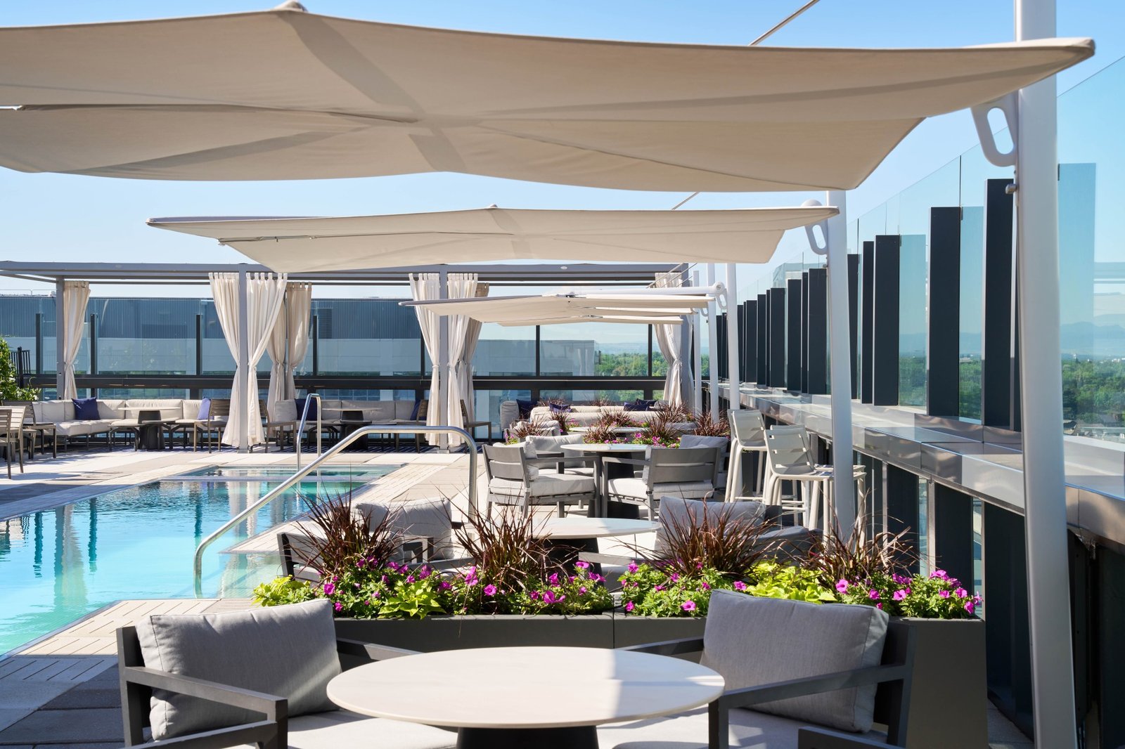 The Jacquard, Autograph Collection, the pool