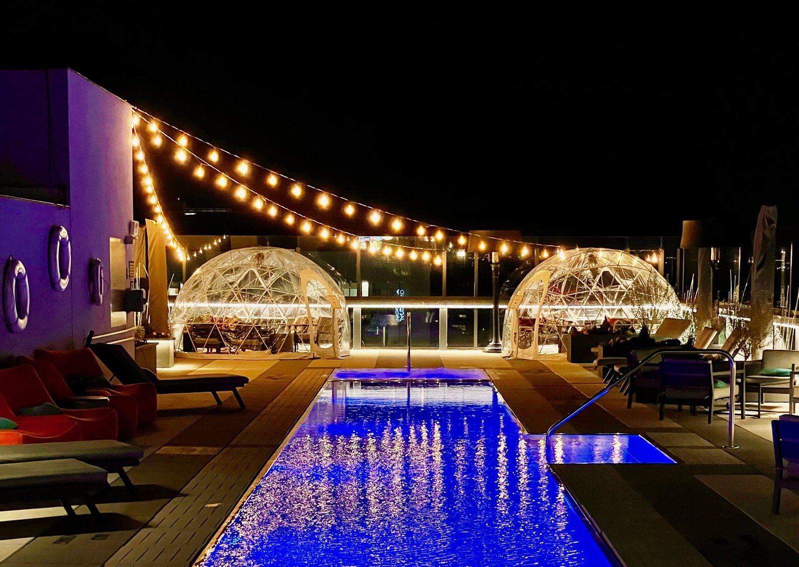 The Jacquard, Autograph Collection, the pool