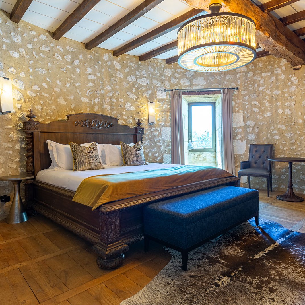Château de Belet, rooms