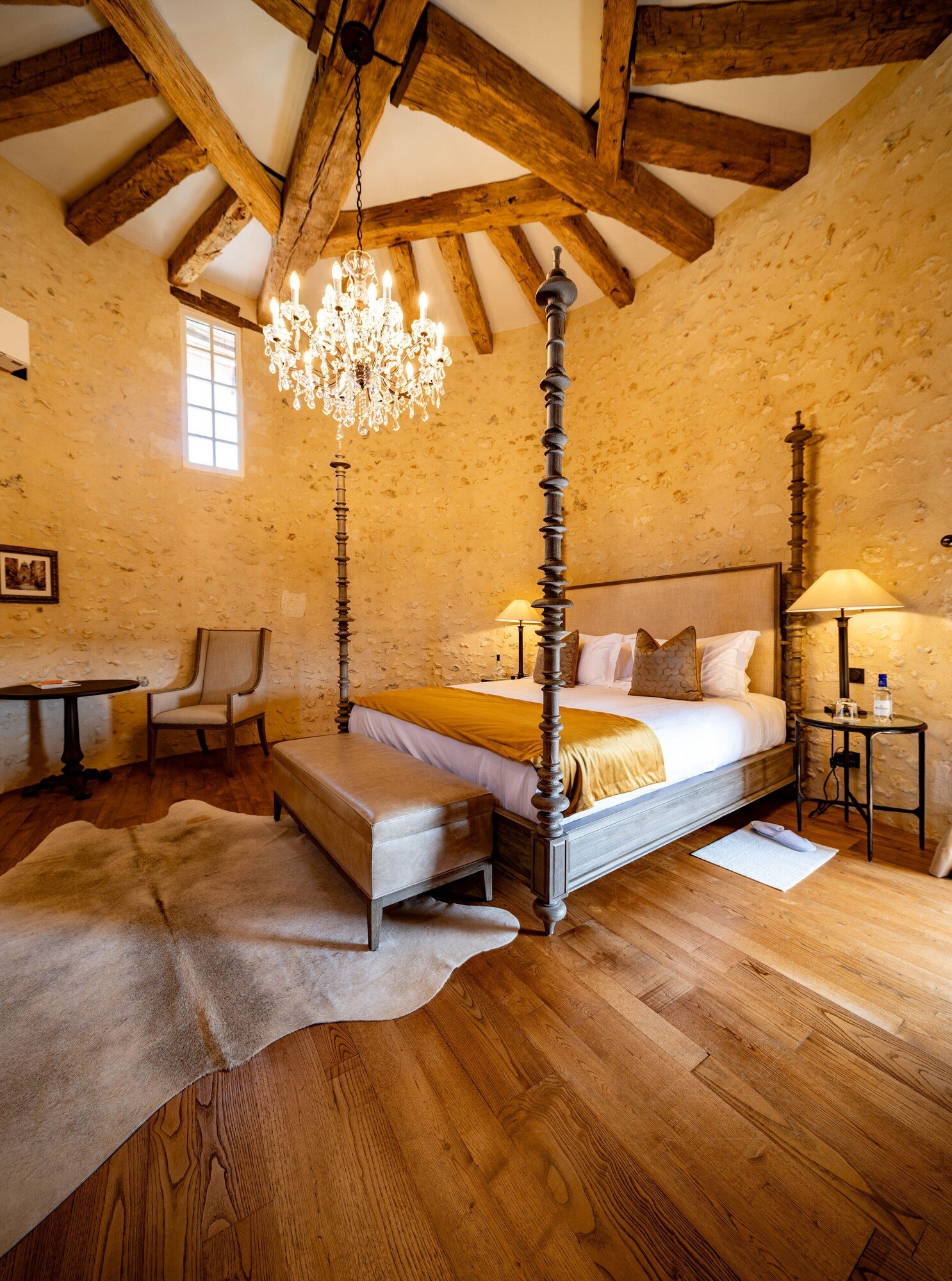 Château de Belet, rooms