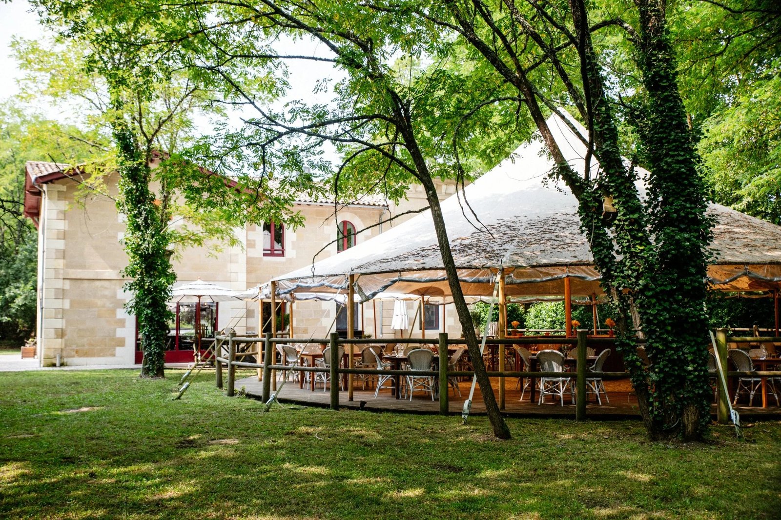 Château Léognan, le manège