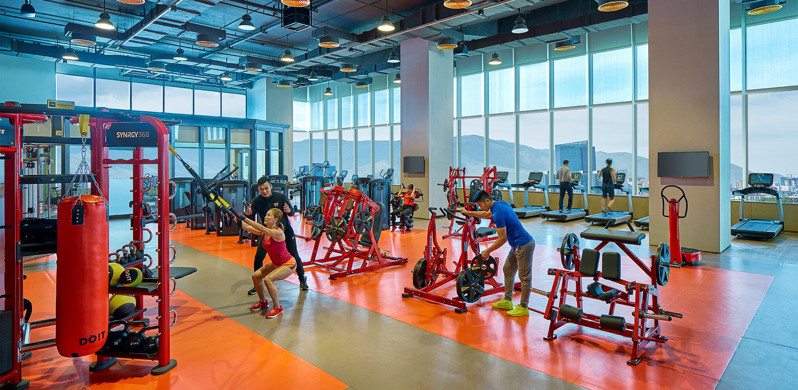 Shangri-La Ulaanbaatar, the gym