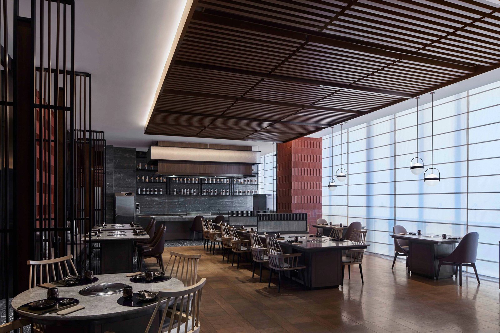 Jiaxing Marriott Hotel, at the table
