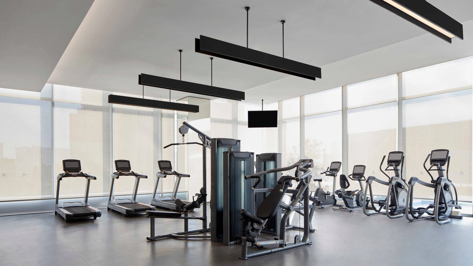 Jiaxing Marriott Hotel, the gym