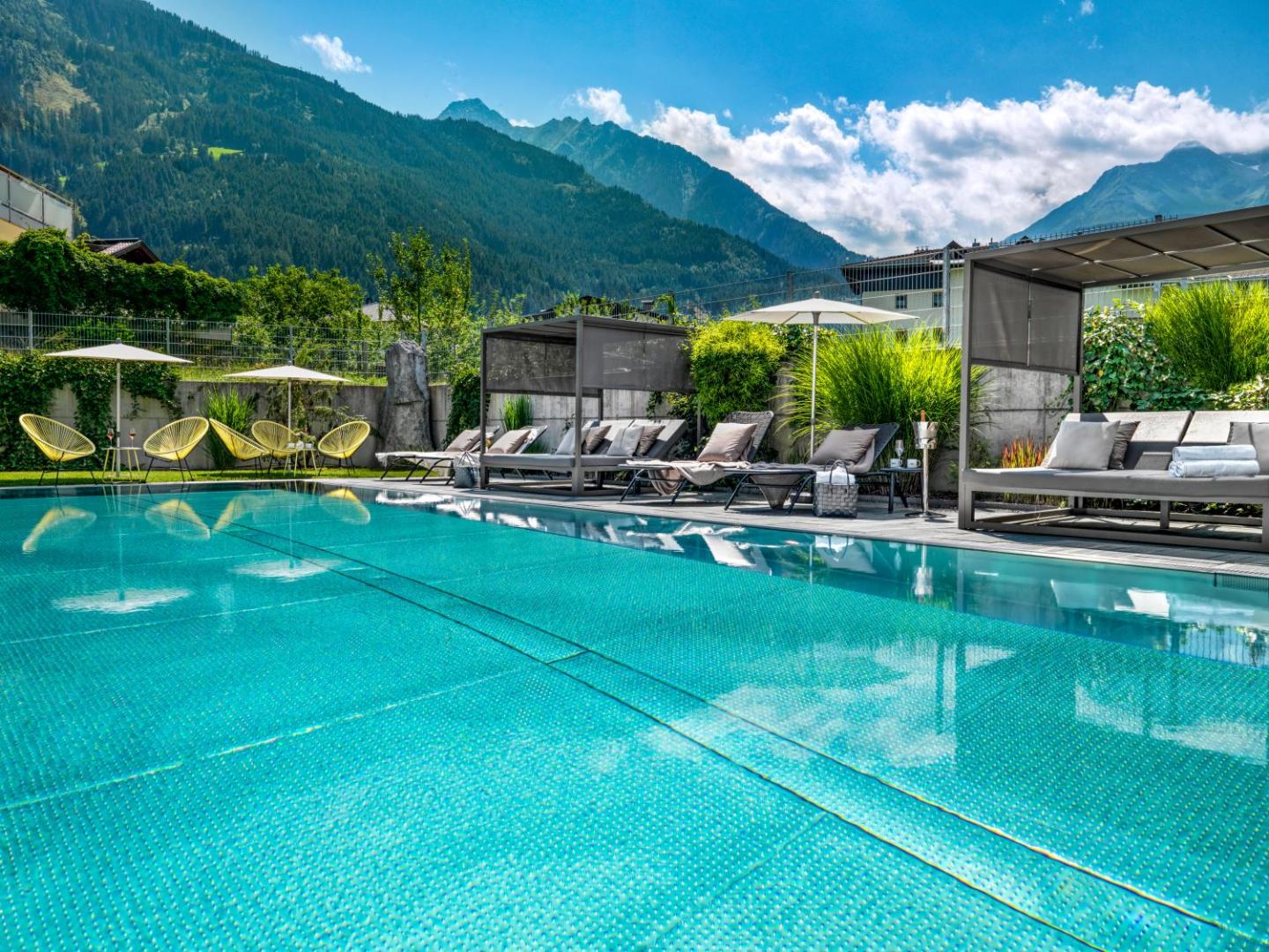 Huber's Boutiquehotel, the pool