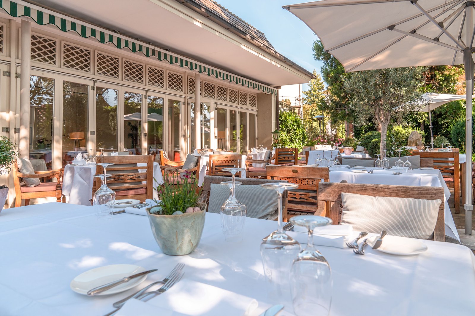 Hotel Erbprinz Ettlingen, at the table