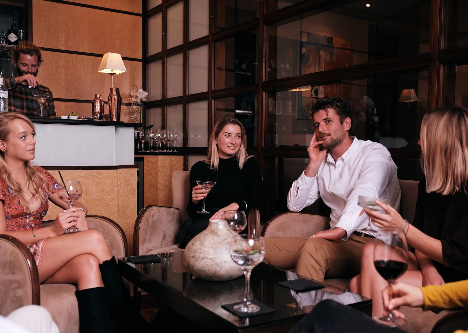 The Club Hotel & Spa, the club bar