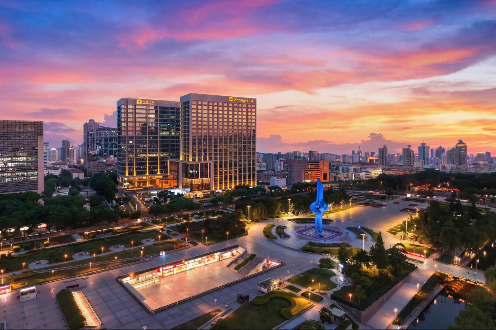 Shangri-La Hotel, Jinan, how it began