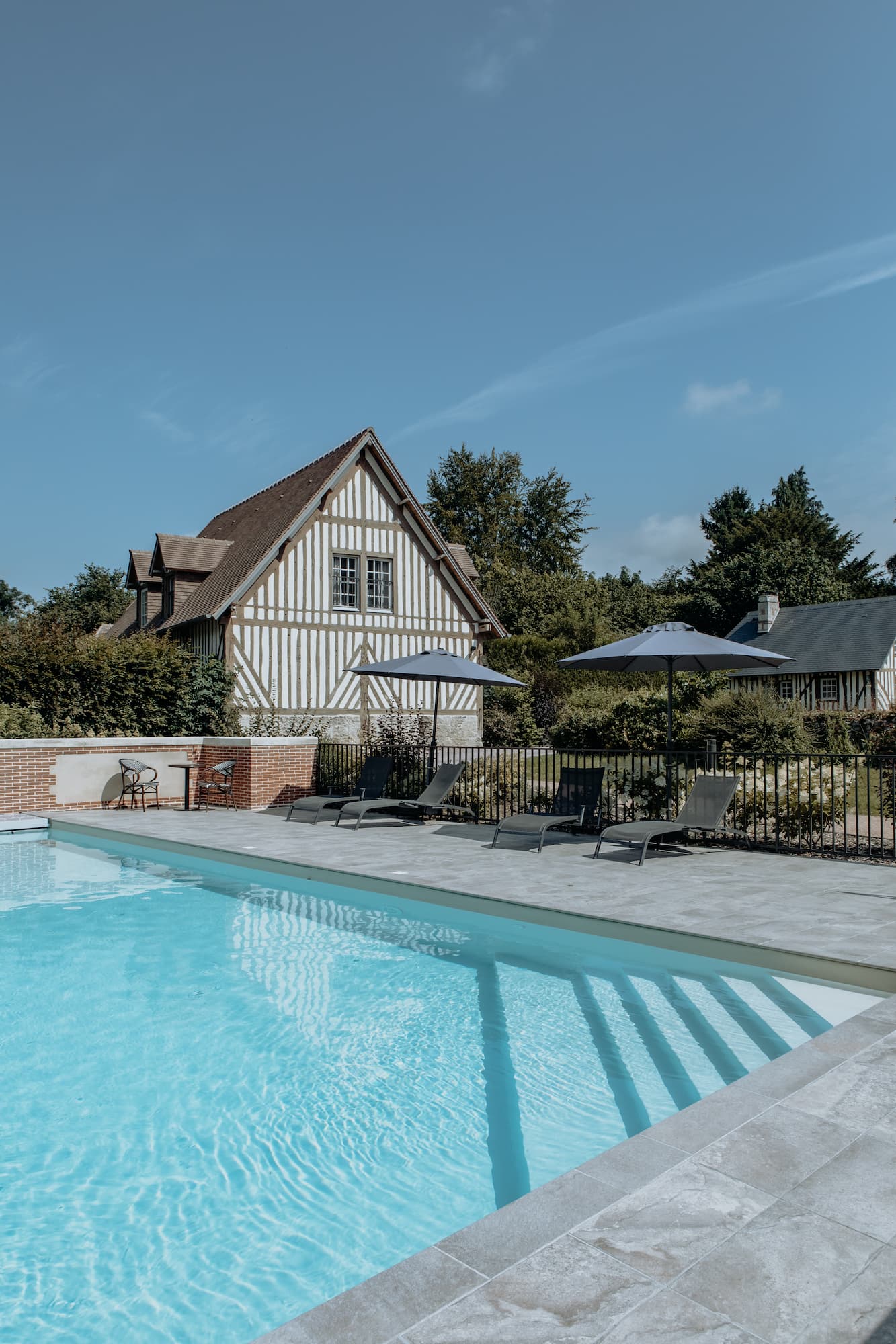 Les Manoirs des Portes de Deauville, the pool