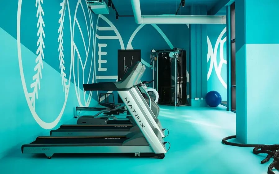 The Social Hub Amsterdam, the gym