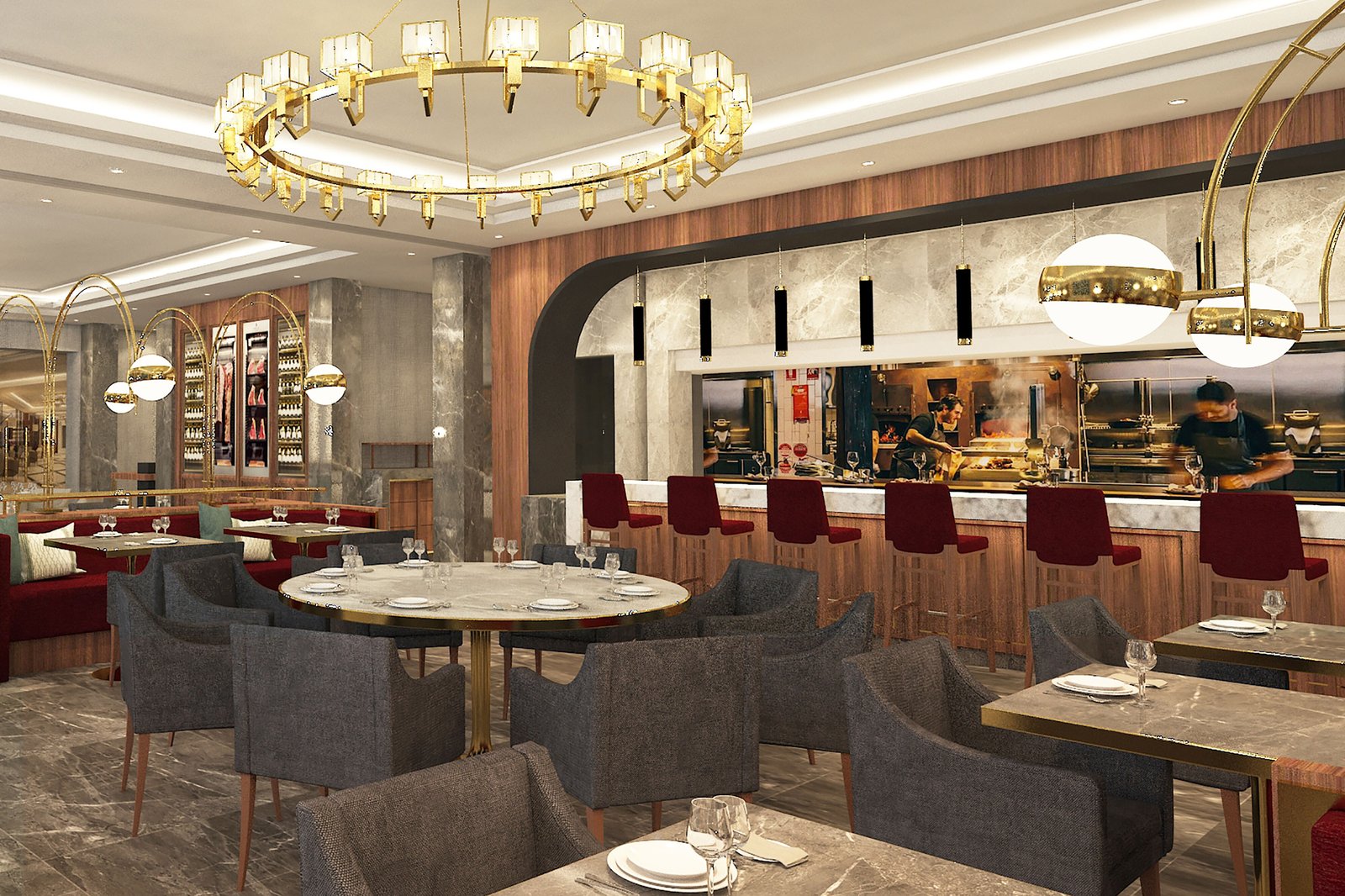 Sheraton Bishkek, legend steak restaurant