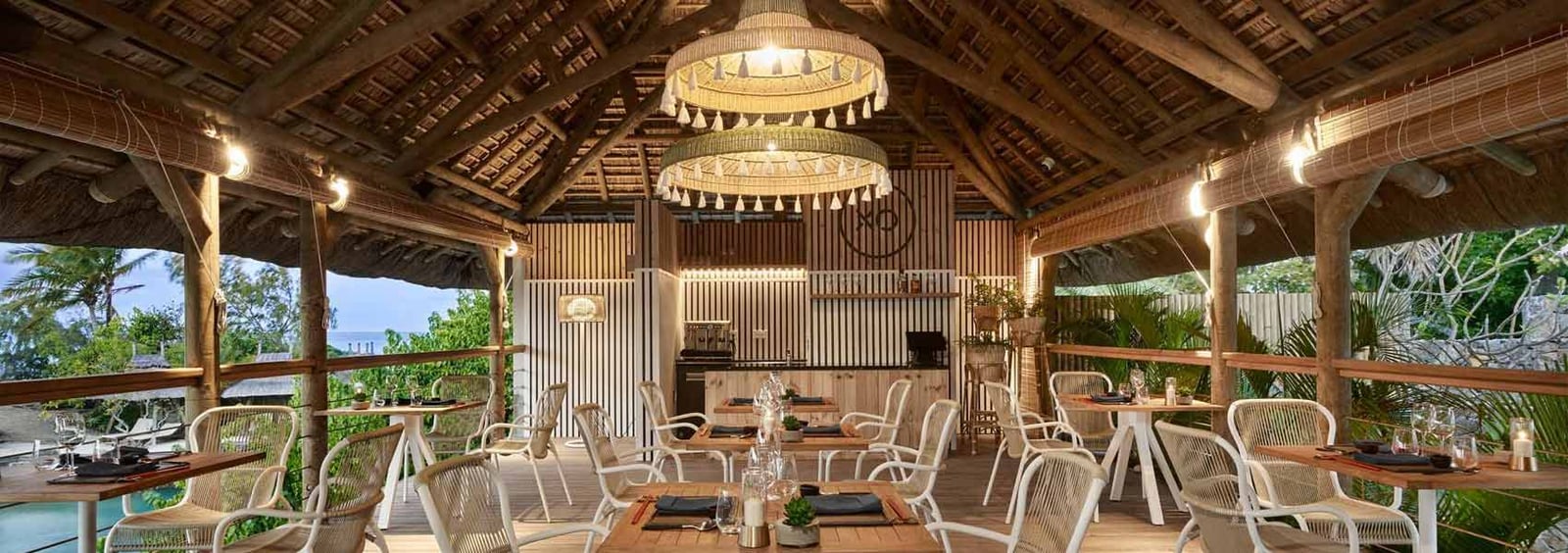 Paradise Cove Boutique Hotel, at the table