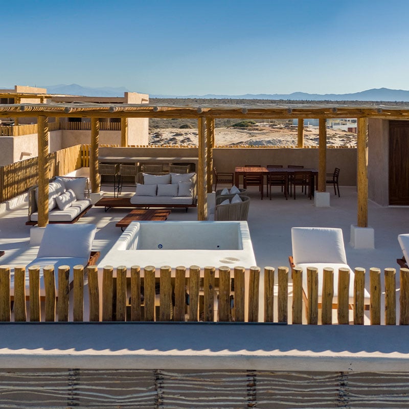 Amina Wind Resort, rooftop jacuzzis