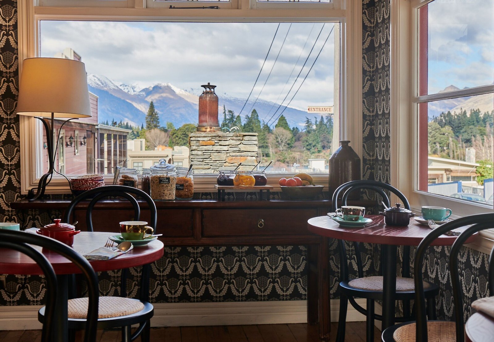 The Dairy Hotel Queenstown, A Naumi Chapter, at the table