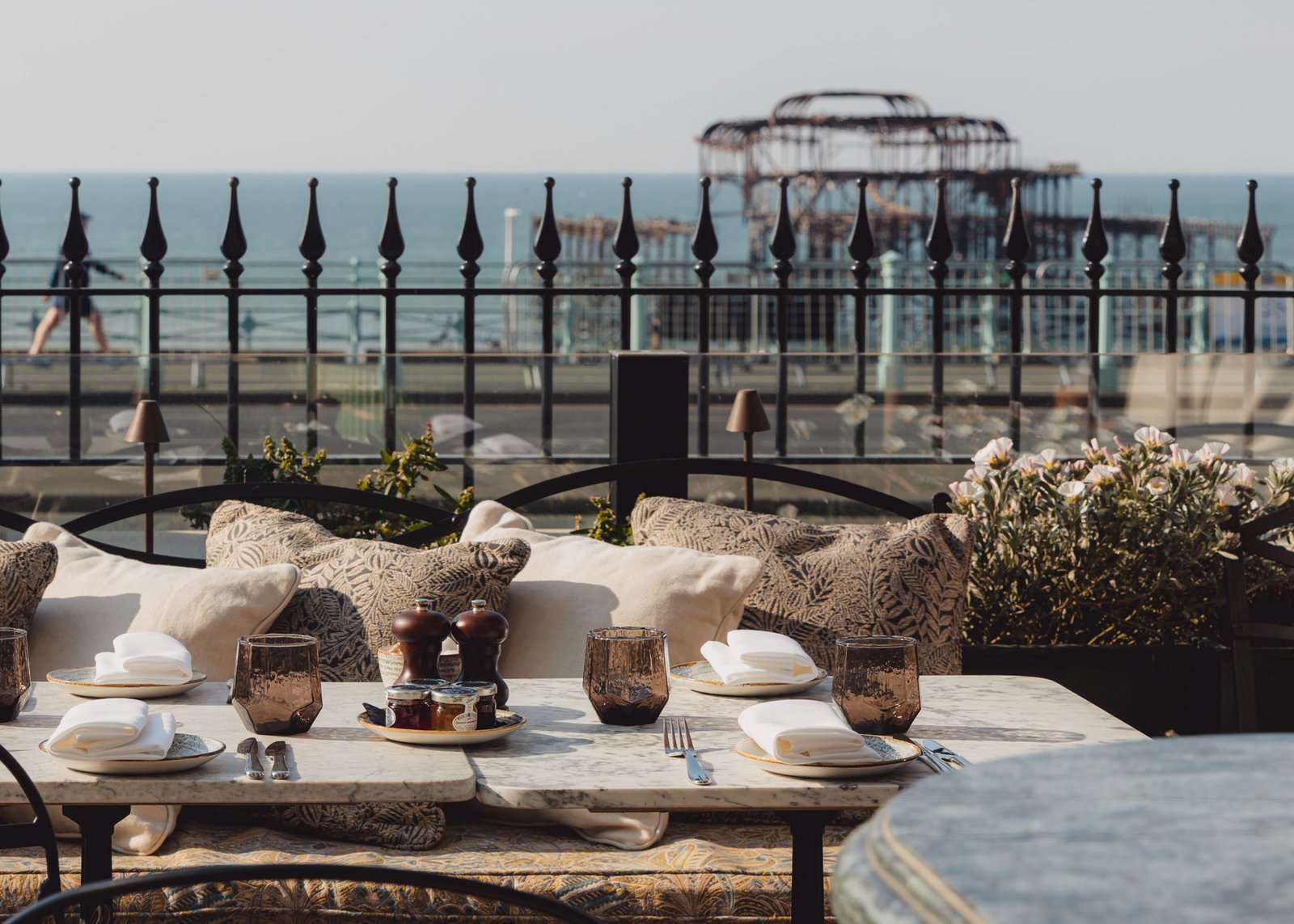 No.124 by GuestHouse, Brighton, at the table