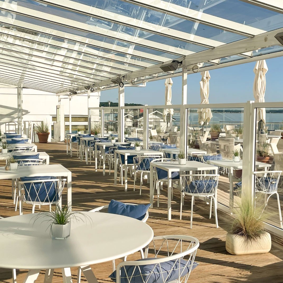 Grand Hotel Seeschlösschen Sea Retreat & Spa, at the table