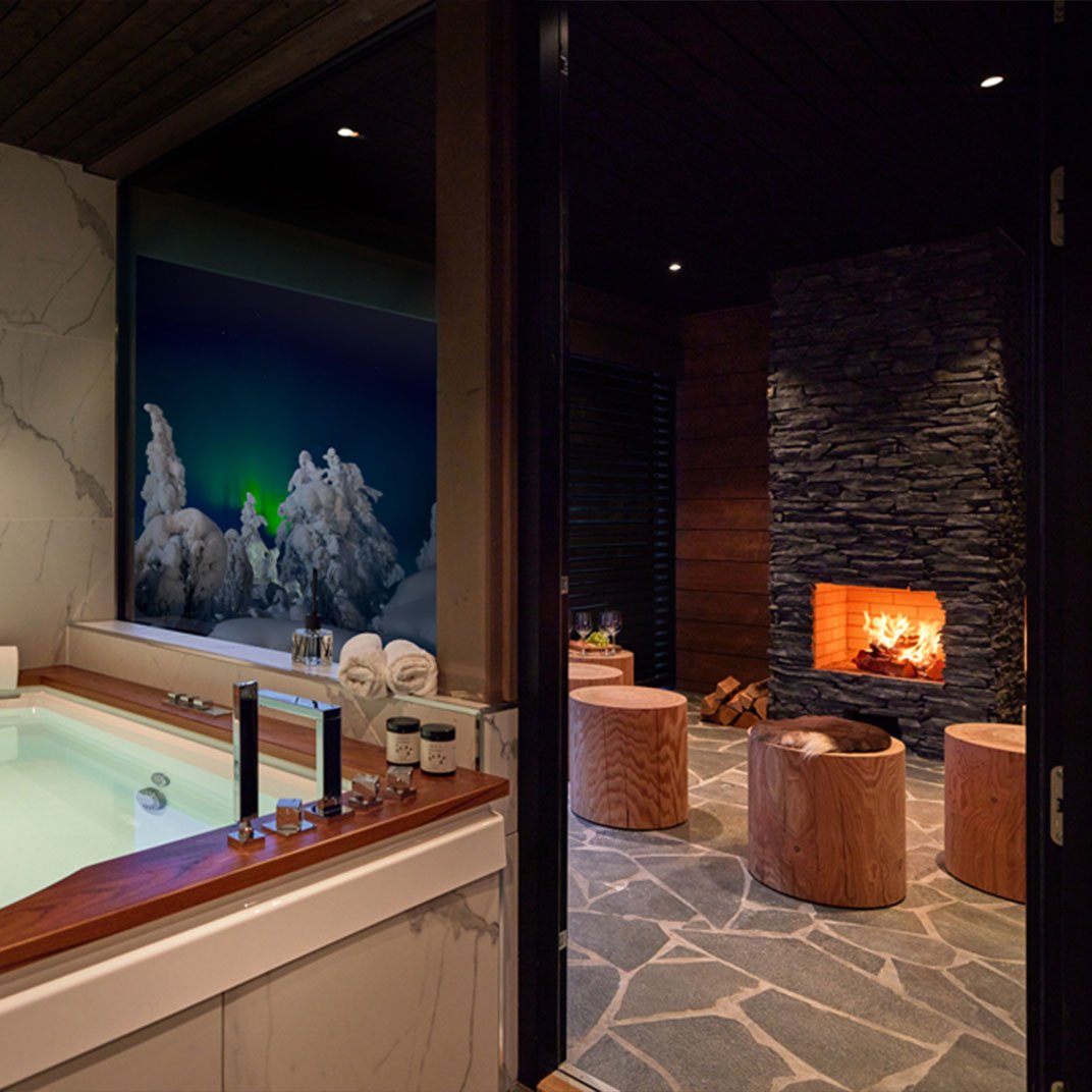 VALO Ice Cube Villas, the spa