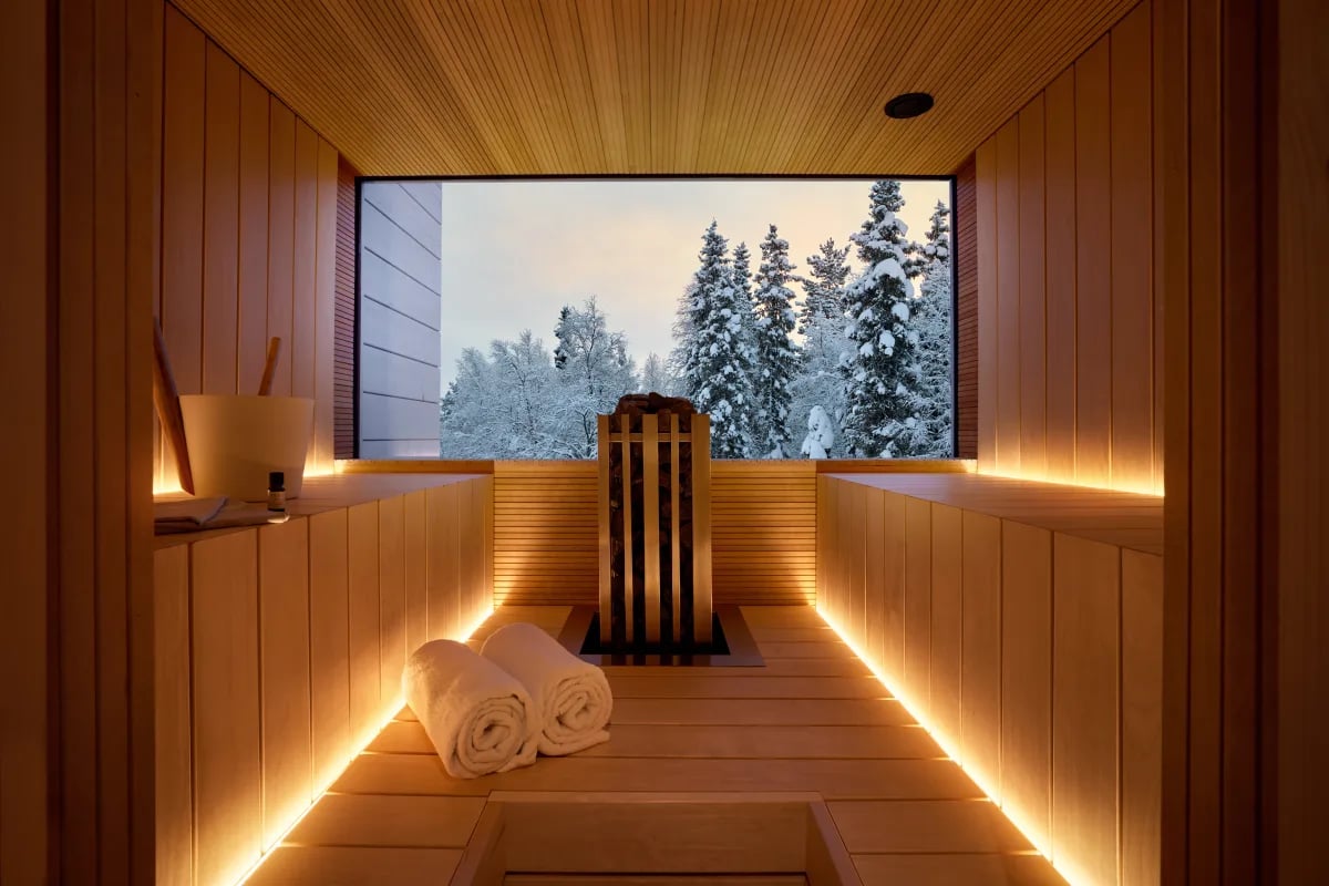 VALO Ice Cube Villas, the spa