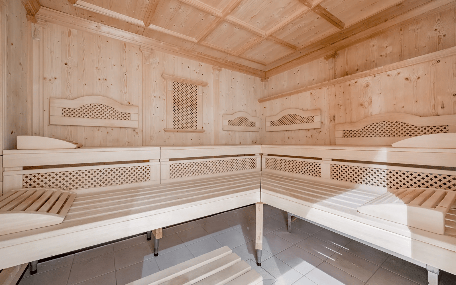 Hotel Bellevue, the saunas and gym