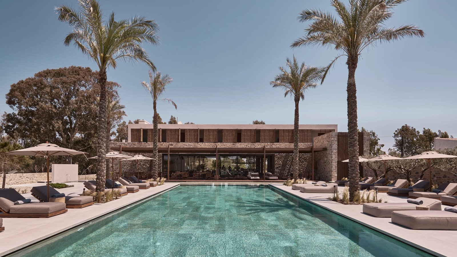 Theros All Suite Hotel, the pool