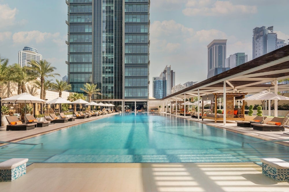 Andaz Doha, by Hyatt, the pool