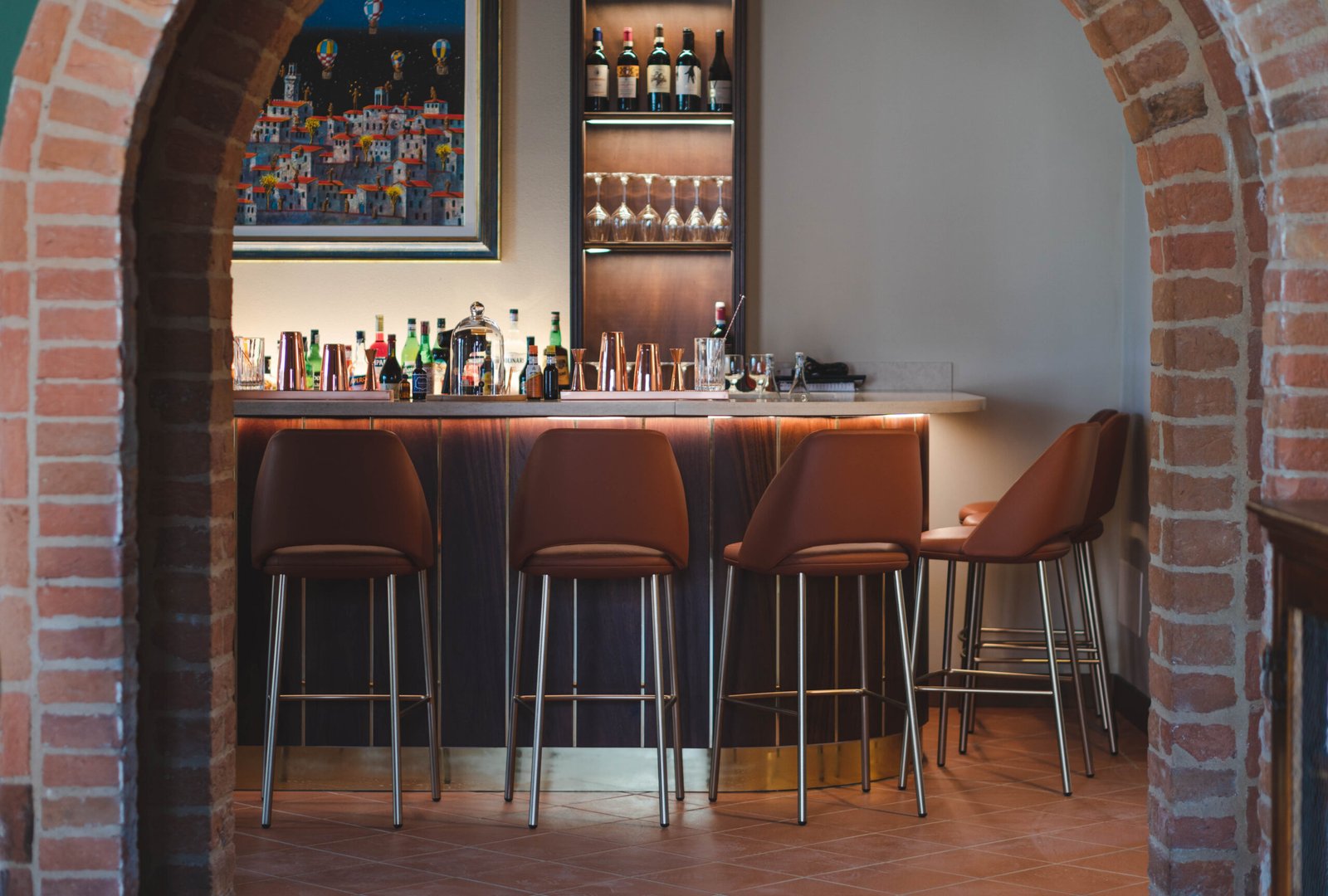 Borgo San Vincenzo, at the table