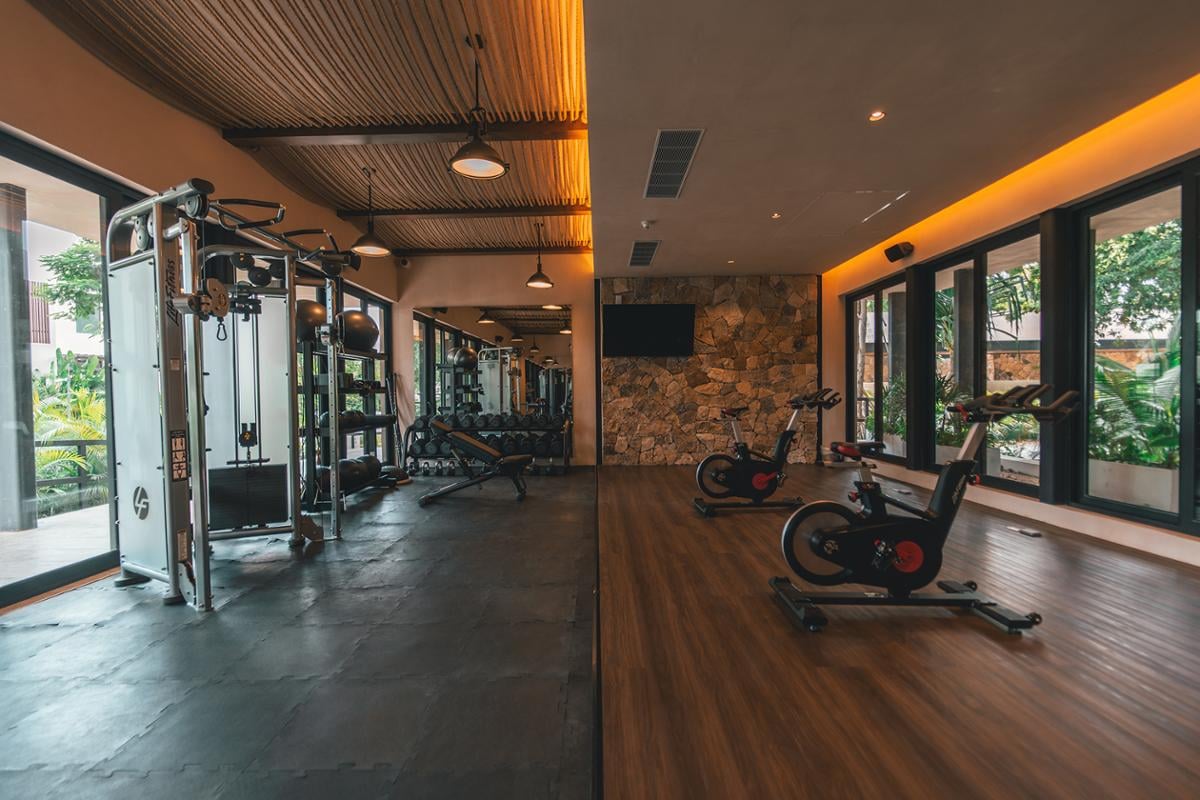 Hacienda Xcanatun, Angsana Heritage Collection, the gym