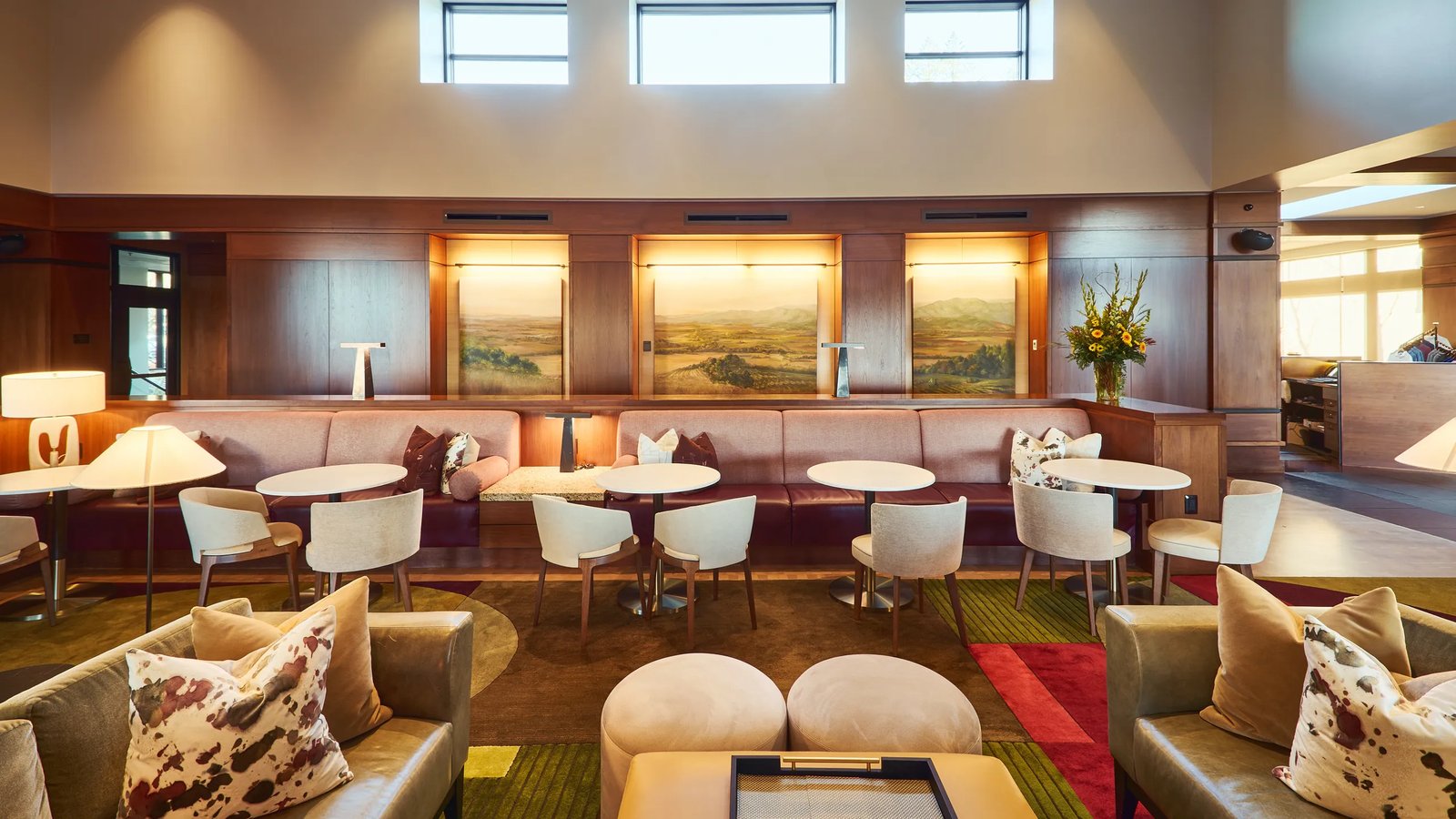 The Allison Inn & Spa, at the table