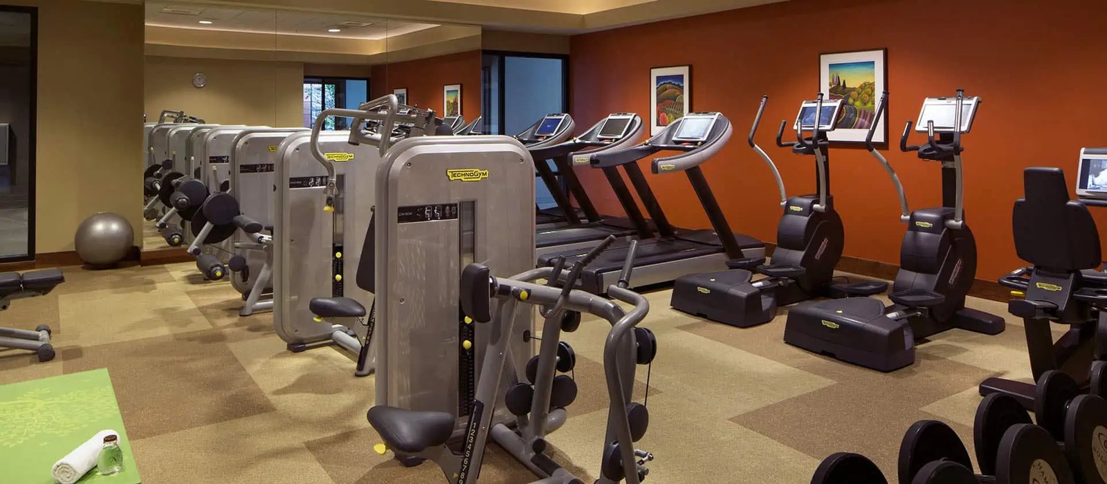 The Allison Inn & Spa, the fitness studio