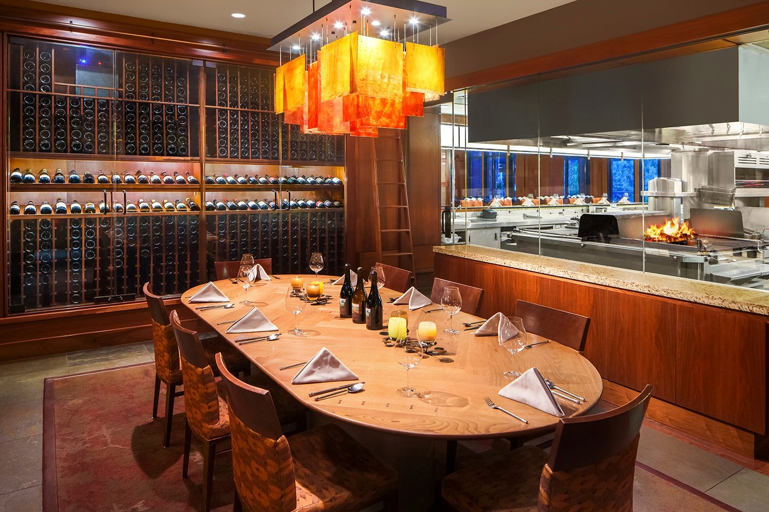 The Allison Inn & Spa, at the table