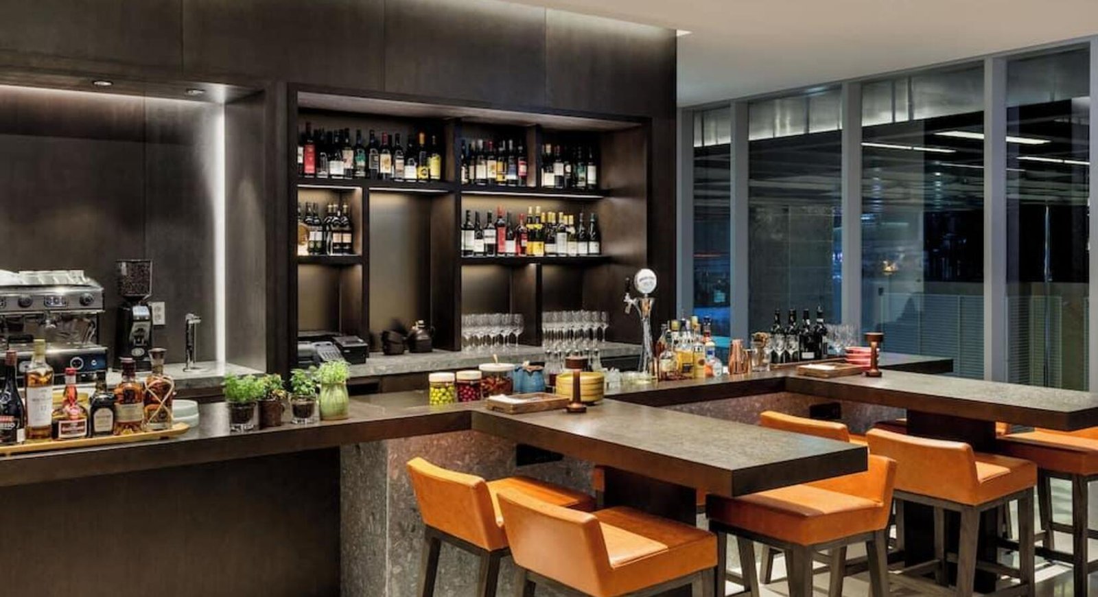 Andaz Seoul Gangnam, at the table