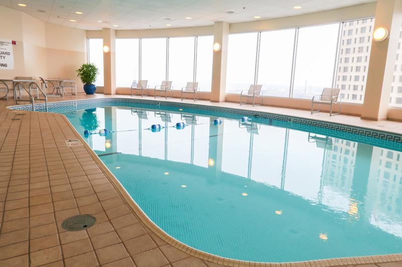 The Pfister Hotel, the pool