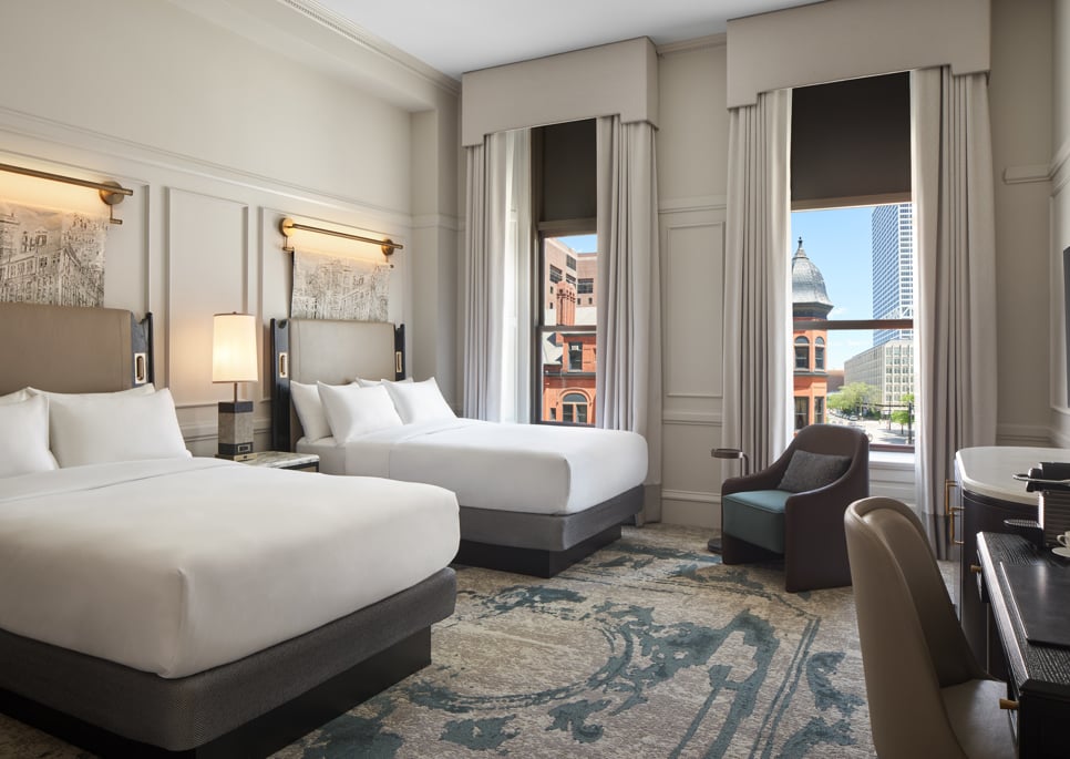 The Pfister Hotel, rooms