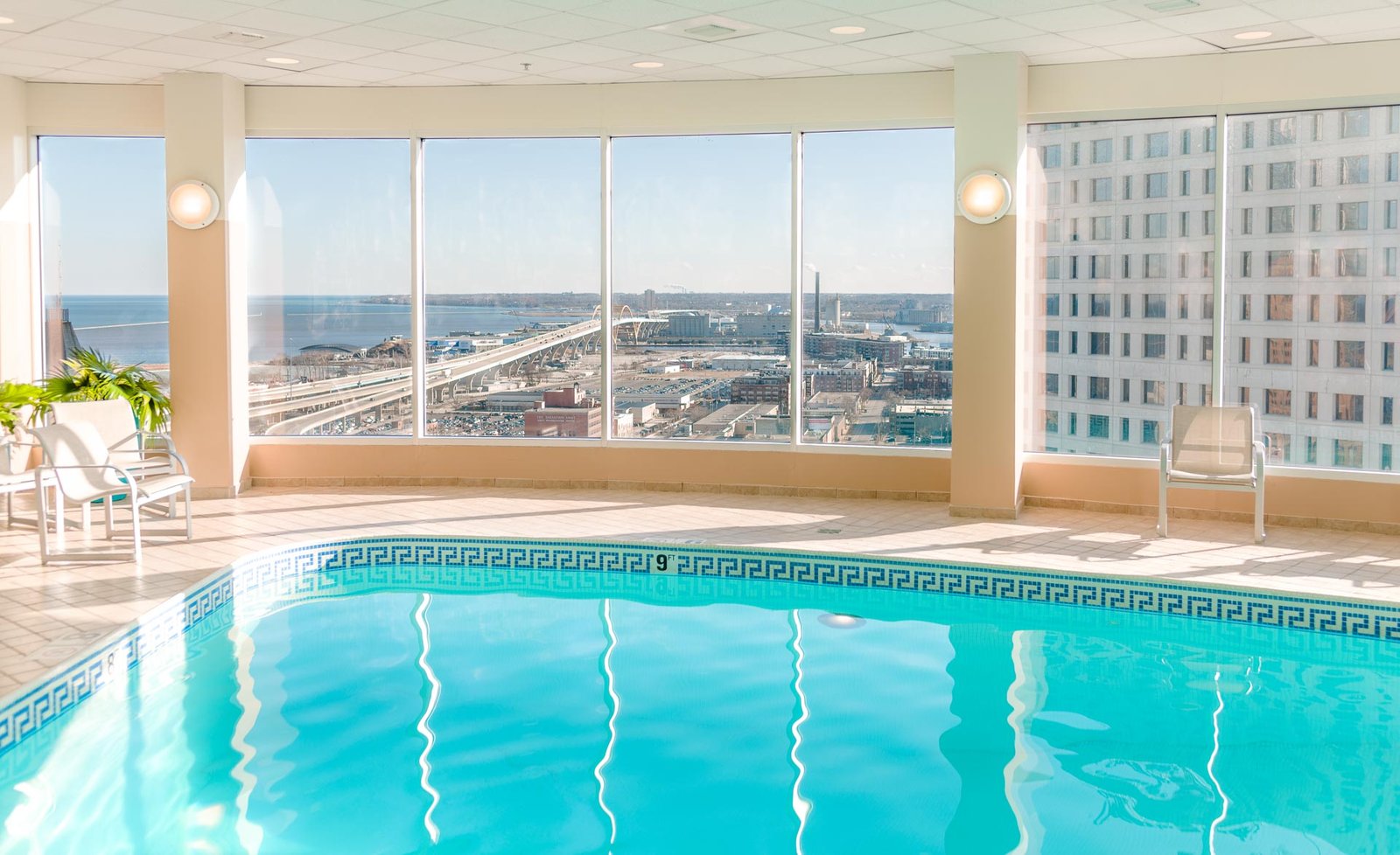 The Pfister Hotel, the pool