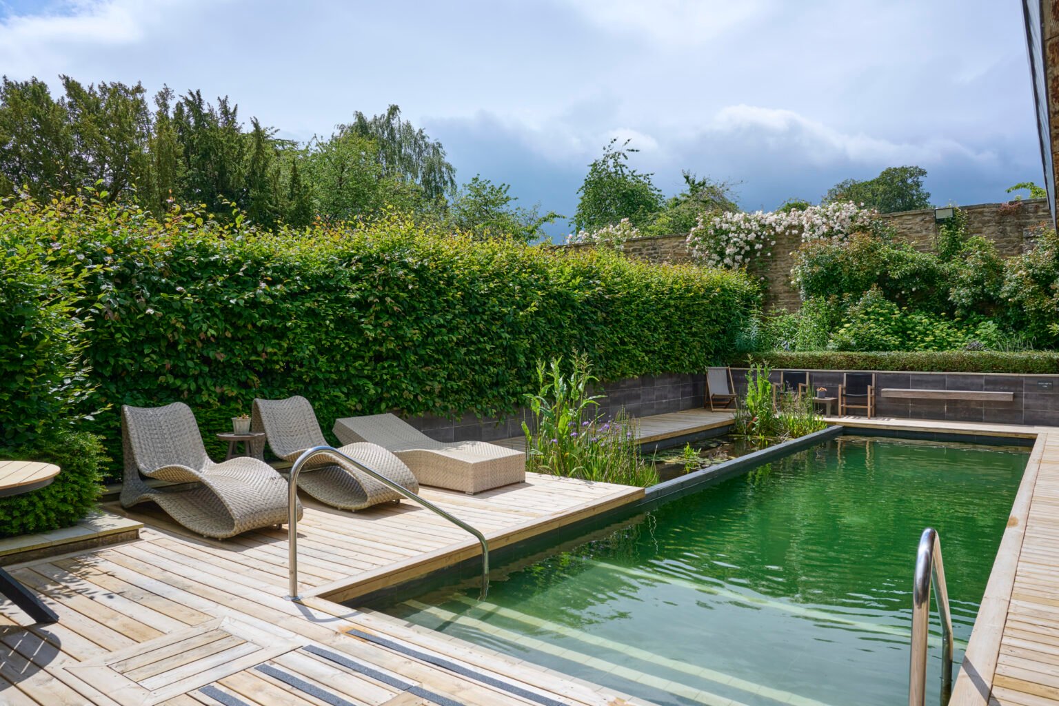 Swinton Estate, the pool