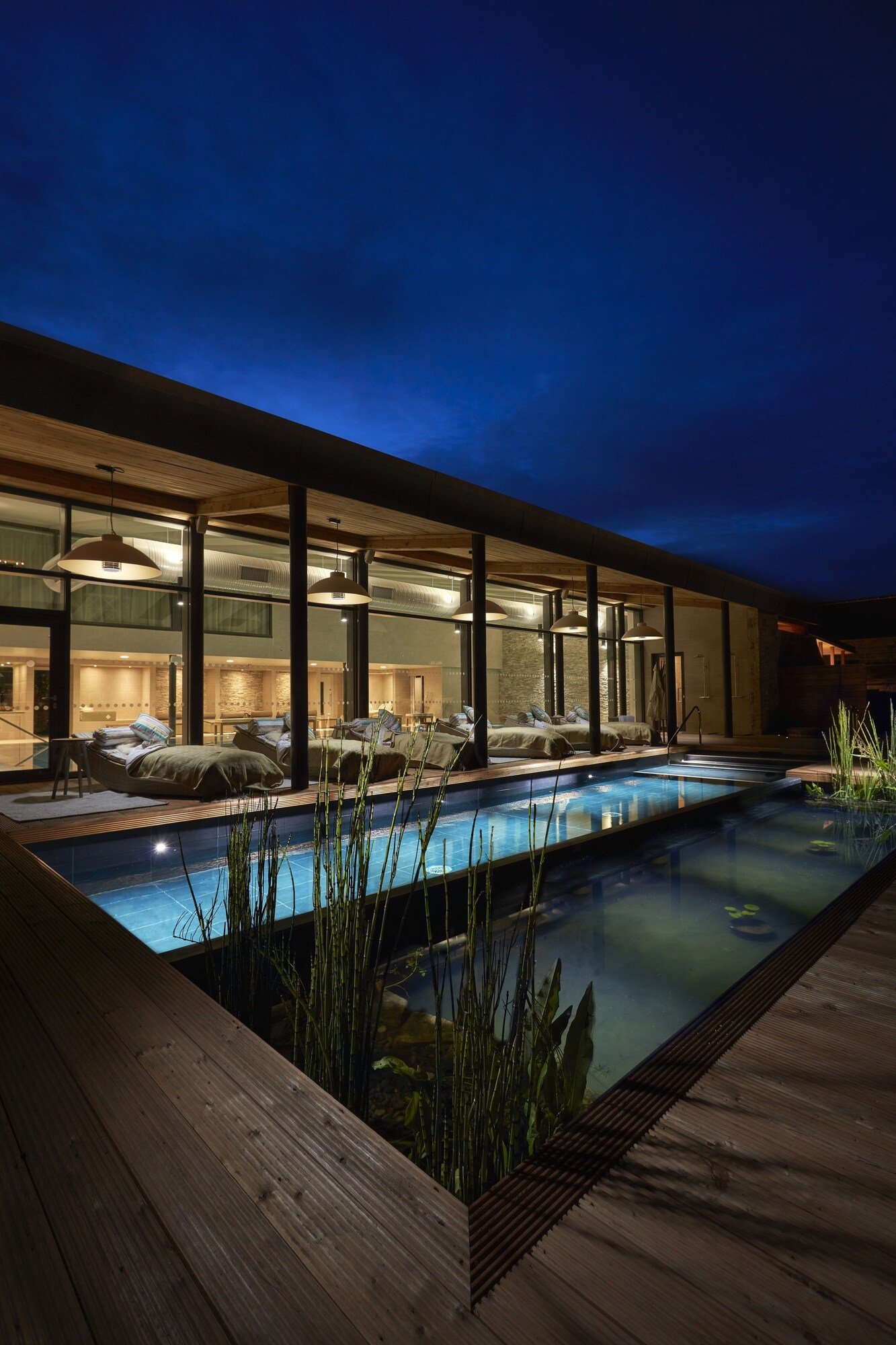 Swinton Estate, the pool
