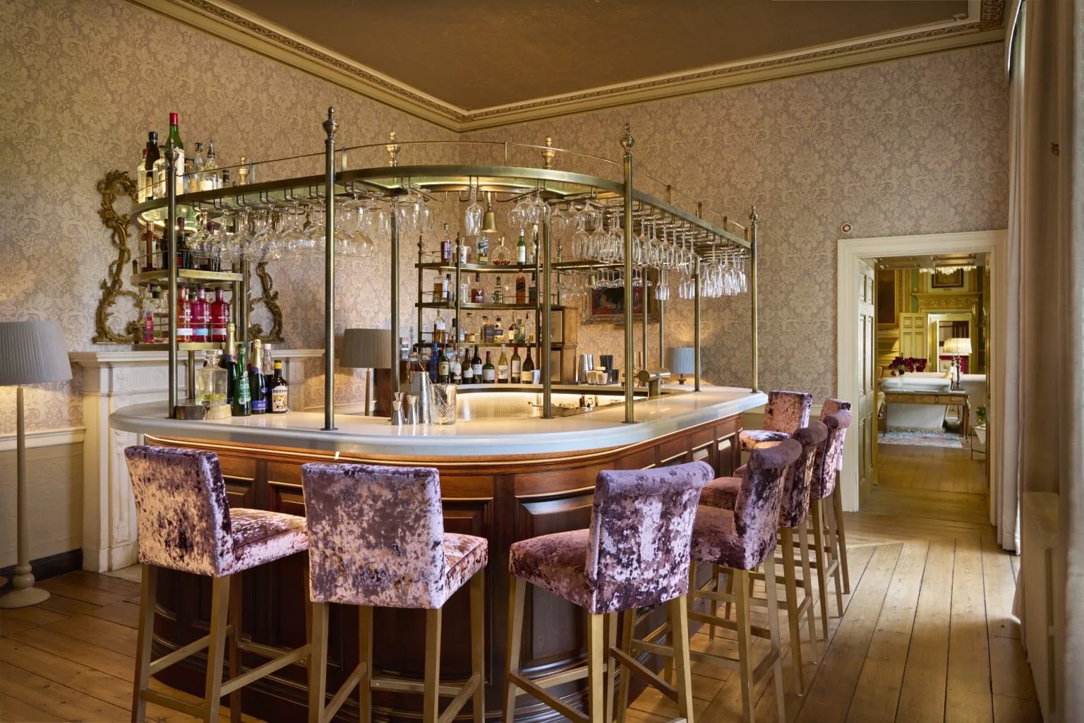 Swinton Estate, at the table