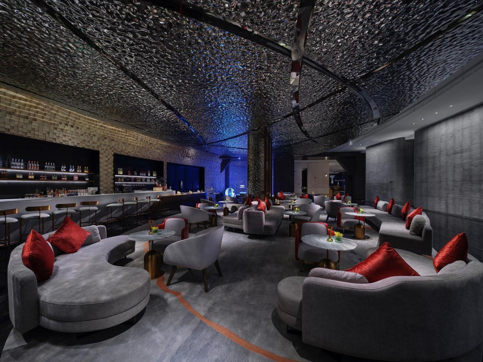 G Hotel, at the table