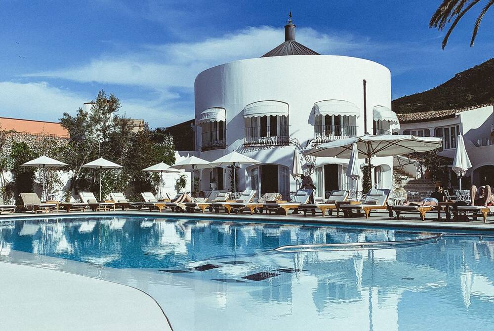 Hotel Le Calette, the pool