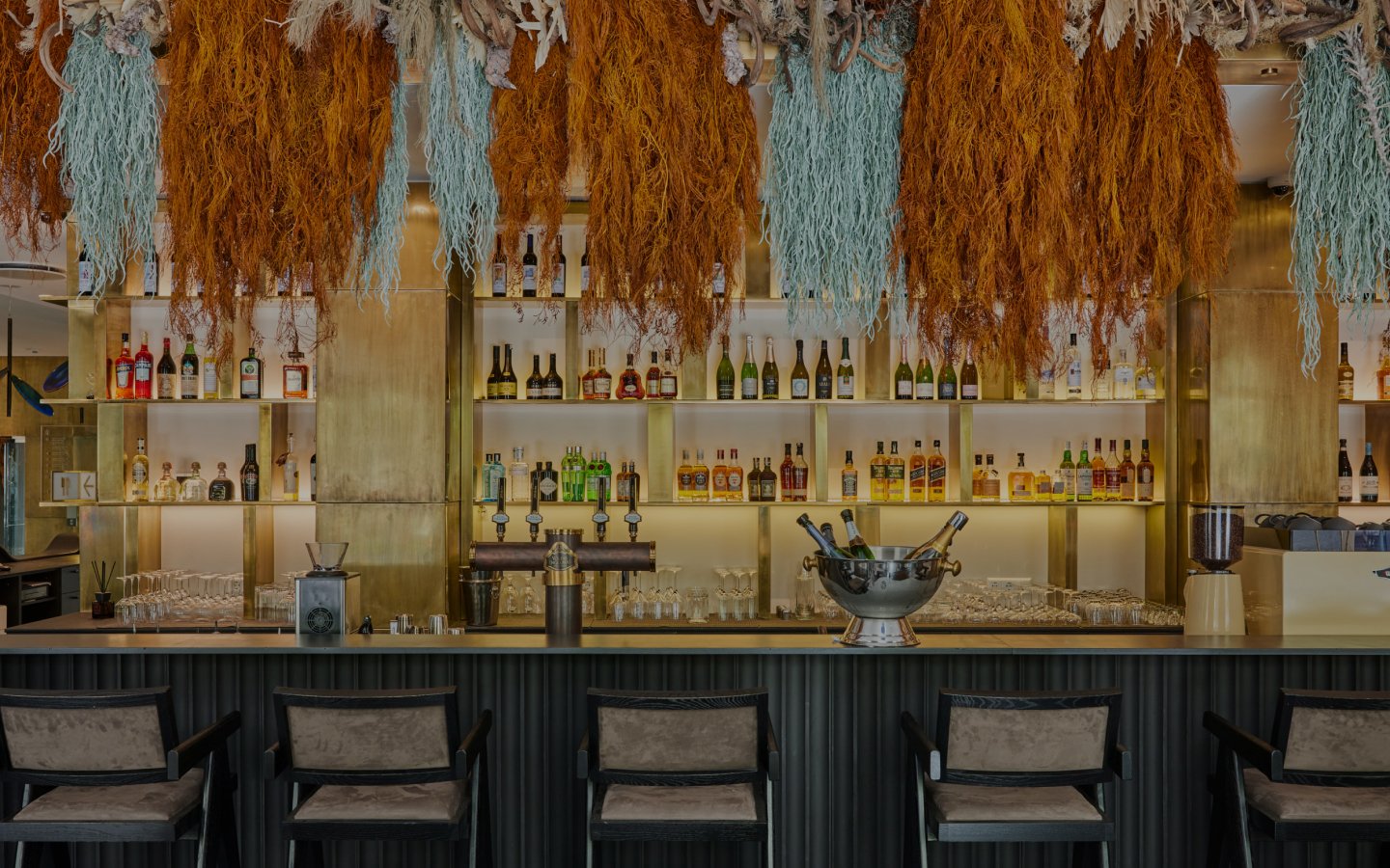 Neringa Hotel, at the table