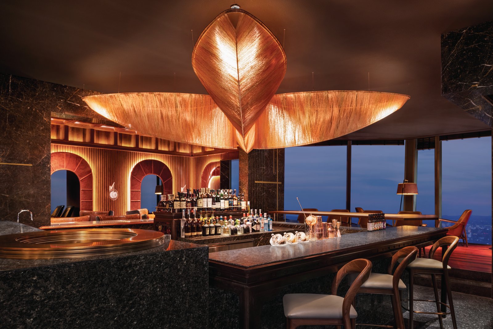 Shangri-La Nanning, at the table