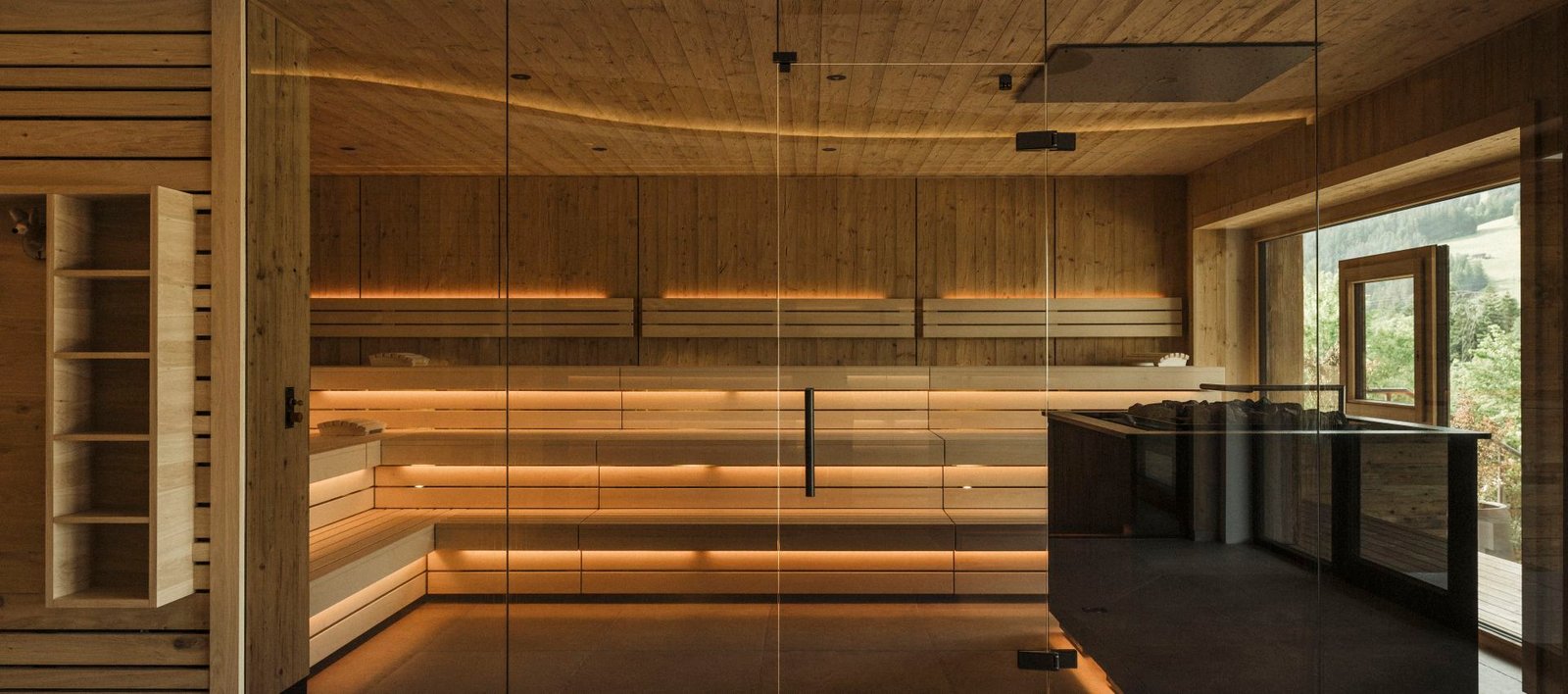 Kaiserlodge, the saunas and gym