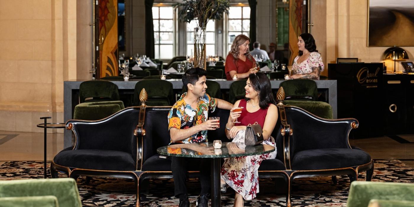 The Fort Garry Hotel, Spa and Conference Centre, at the table