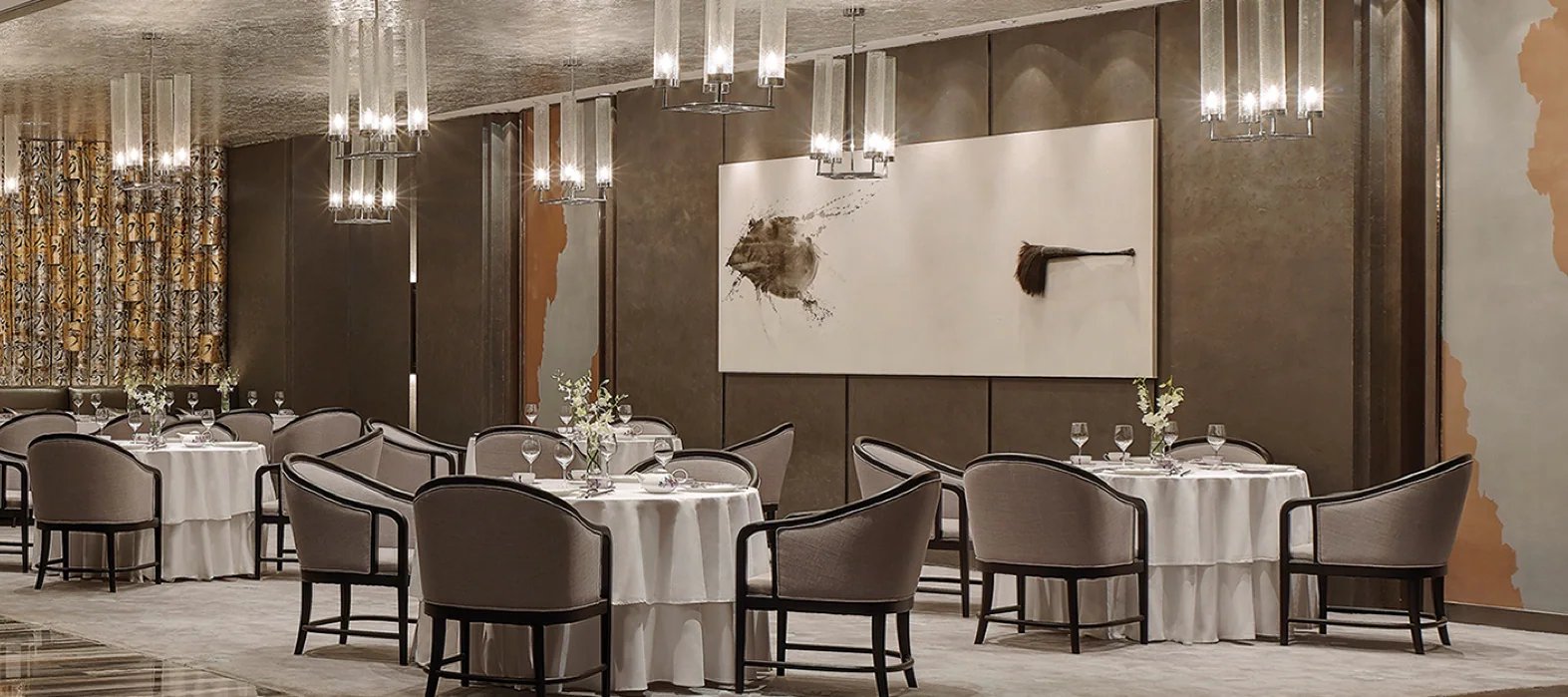 Langham Place, Ningbo Culture Plaza, at the table