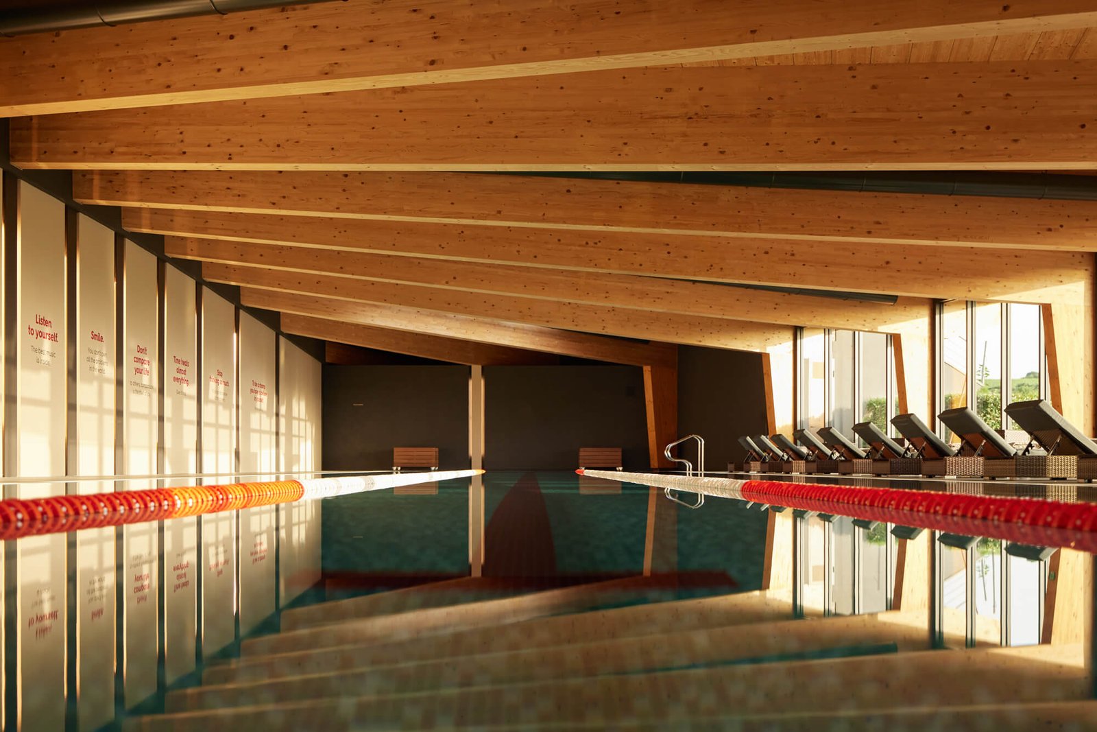 Le Marne Relais, the pool