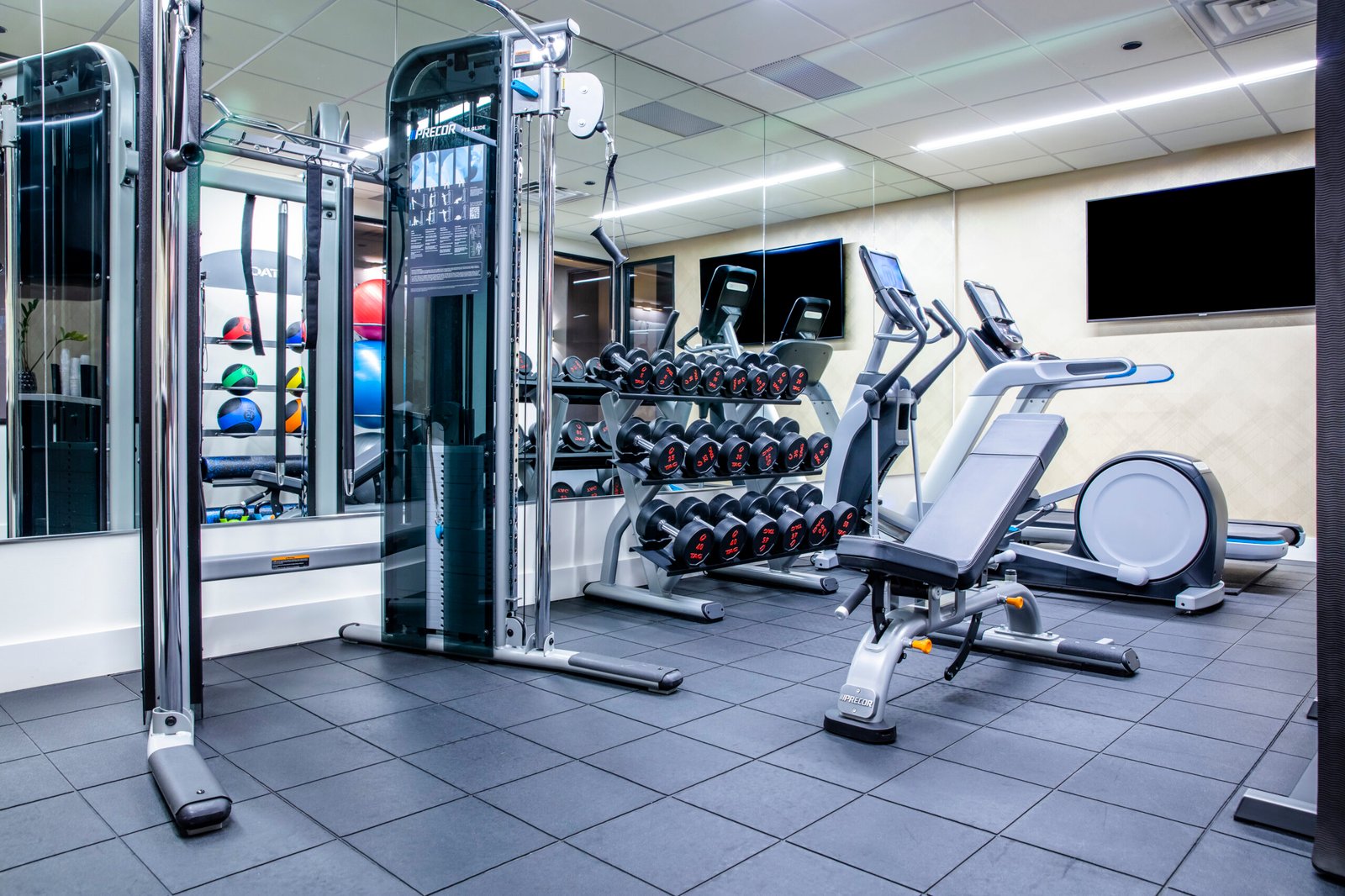 The Kindler Hotel, the gym