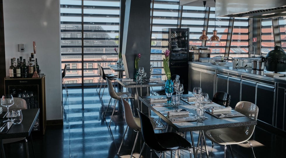 Hotel Monopol, ristorante acquario