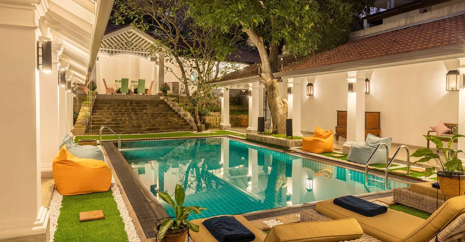 La Maison de Colombo, the pool